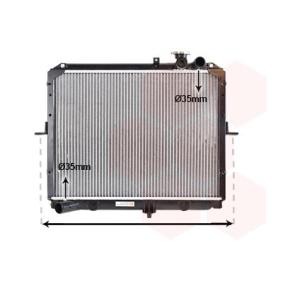 Achetez des Radiateur du moteur VAN WEZEL 83002053 à prix pour 157,25 €
