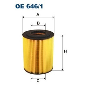 Comprar Filtro de aceite de FILTRON OE646/1 a bajo precio de 13,85 €