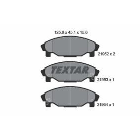 Acquista Kit pastiglie freni da TEXTAR 2195202 a buon mercato per soli 55,30 €