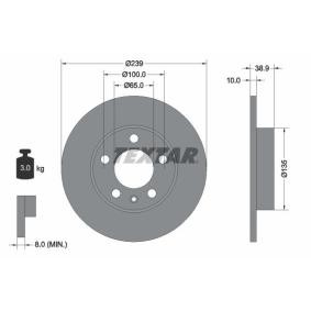 Comprar Disco de freno de TEXTAR 92088700 a bajo precio de 32,02 €