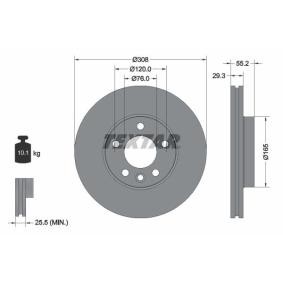 Comprar Disco de freno de TEXTAR 92121200 a bajo precio de 176,44 €