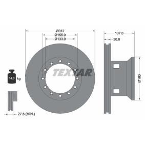 Comprar Disco de freno de TEXTAR 93084200 a bajo precio de 178,77 €