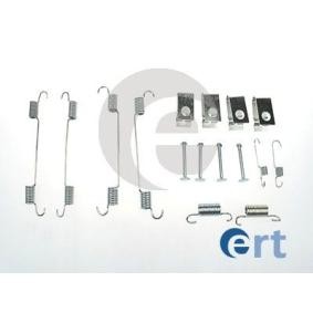 Comprar Juego de accesorios, zapatas de freno de ERT 310117 a bajo precio de 10,19 €