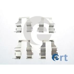 Compre Kit de acessórios, pastilhas de travão da ERT 420116 a um preço baixo por 5,39 €