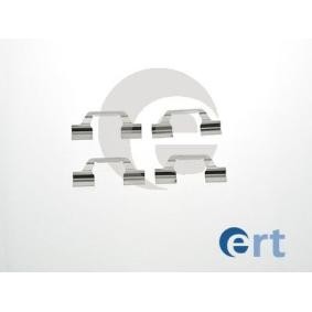 Compre Kit de acessórios, pastilhas de travão da ERT 420159 a um preço baixo por 4,32 €