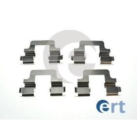 Compre Kit de acessórios, pastilhas de travão da ERT 420197 a um preço baixo por 6,72 €