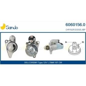 Köp Startmotor av SANDO 6010576.0 till det låga priset 2193,09 kr