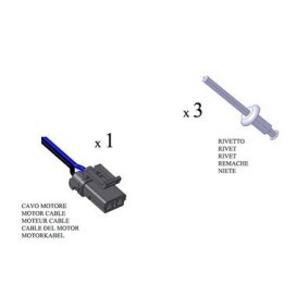 Osta Sähkömoottori, lasinnostin ELECTRIC LIFE:llä ZR RNO107 L C edullisesti hintaan 116,12 €