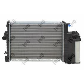 Kjøp Radiator, motorkjøling av ABAKUS 004-017-0016-X til den lave prisen 671,89 NOK