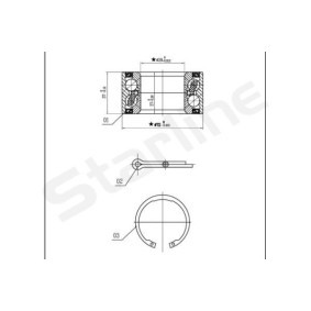 Acquista Kit pastiglie freni da STARLINE BD S103 a buon mercato per soli 10,85 €