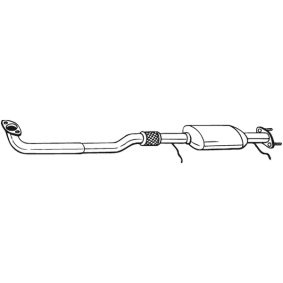 Mittelschalldämpfer 135-597