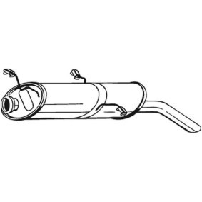 Endschalldämpfer von BOSAL für Lancer V Limousine (CB_A, CD_A, CE_A) günstig online kaufen