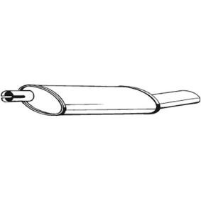 Endschalldämpfer von BOSAL für Astra Mk II CC (T85) günstig online kaufen