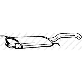 Endschalldämpfer 233-775 VOLKSWAGEN VENTO von BOSAL