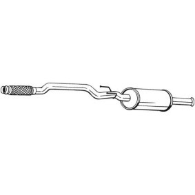 Endschalldämpfer von BOSAL 282-463