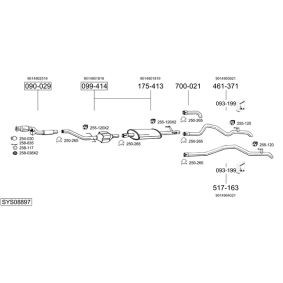 Abgasrohr 823-901