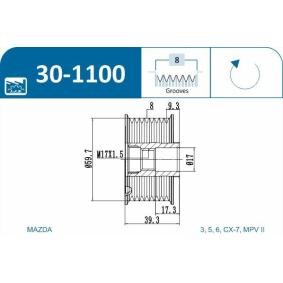 Achetez des Kit de chaîne de distribution IJS GROUP 40-1232VVT à prix pour 626,68 €