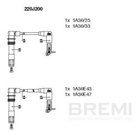 Compre Cabo de ignição da BREMI 210/26 a um preço baixo por 11,95 €