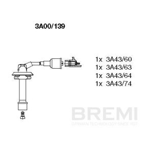 Compre Cabo de ignição da BREMI 329/46 a um preço baixo por 17,71 €
