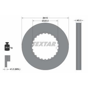 Comprar Disco de freno de TEXTAR 93291300 a bajo precio de 254,79 €