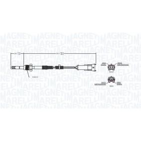 Compre Sensor, temperatura dos gases de escape da MAGNETI MARELLI 172000043010 a um preço baixo por 62,14 €