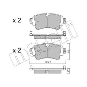 Acquista Kit pastiglie freni da METELLI 22-1129-0 a buon mercato per soli 54,97 €