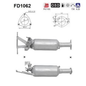 Compre Filtro de partículas da AS FD1062 a um preço baixo por 305,81 €