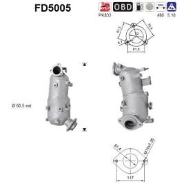 Compre Filtro de partículas da AS FD5005 a um preço baixo por 400,56 €
