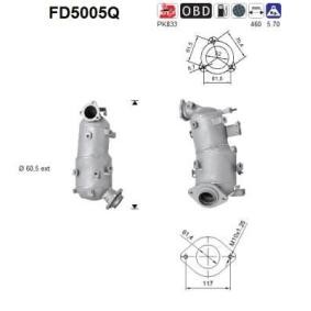 Compre Filtro de partículas da AS FD5005Q a um preço baixo por 466,44 €