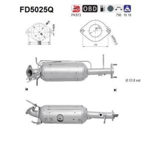 Partikelfilter (DPF) von AS FD5025Q