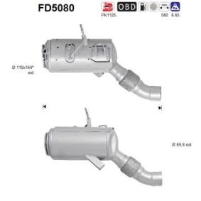 Partikelfilter (DPF) FD5080