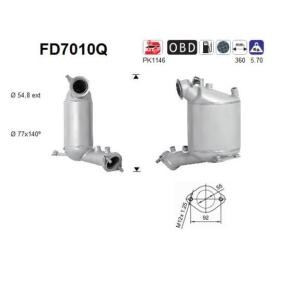 Köp Partikelfilter (DPF) av AS FD7010Q till det låga priset 6876,27 kr