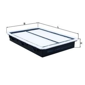 Köp Luftfilter av MAHLE ORIGINAL LX 4432 till det låga priset 274,33 kr
