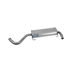 FIAT Mittel- / Endschalldämpfer von DT Spare Parts