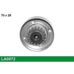 Compre Polia de desvio / de guia, correia trapezoidal estriada da LUCAS LA0072 a um preço baixo por 26,57 €