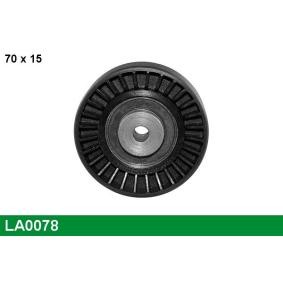 Compre Polia de desvio / de guia, correia trapezoidal estriada da LUCAS LA0078 a um preço baixo por 28,55 €