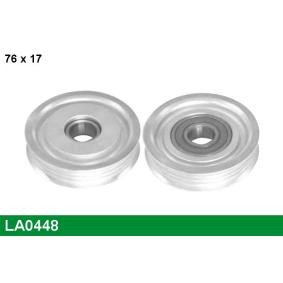 Compre Polia de desvio / de guia, correia trapezoidal estriada da LUCAS LA0448 a um preço baixo por 79,07 €