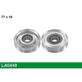 Compre Polia de desvio / de guia, correia trapezoidal estriada da LUCAS LA0449 a um preço baixo por 80,57 €