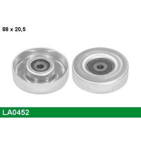 Compre Polia de desvio / de guia, correia trapezoidal estriada da LUCAS LA0452 a um preço baixo por 24,04 €