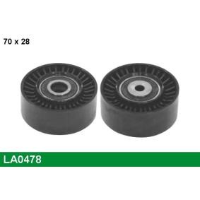 Compre Polia de desvio / de guia, correia trapezoidal estriada da LUCAS LA0478 a um preço baixo por 17,86 €
