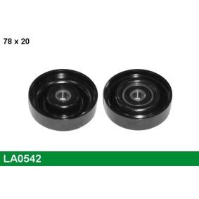 Compre Polia de desvio / de guia, correia trapezoidal estriada da LUCAS LA0542 a um preço baixo por 26,33 €