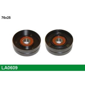 Compre Polia de desvio / de guia, correia trapezoidal estriada da LUCAS LA0609 a um preço baixo por 17,47 €