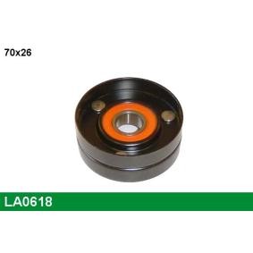 Compre Polia de desvio / de guia, correia trapezoidal estriada da LUCAS LA0618 a um preço baixo por 14,32 €