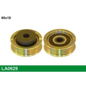 Compre Polia de desvio / de guia, correia trapezoidal estriada da LUCAS LA0629 a um preço baixo por 20,60 €