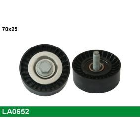 Compre Polia de desvio / de guia, correia trapezoidal estriada da LUCAS LA0652 a um preço baixo por 25,51 €