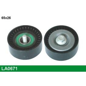 Compre Polia de desvio / de guia, correia trapezoidal estriada da LUCAS LA0671 a um preço baixo por 37,05 €