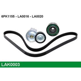 Keilrippenriemensatz LAK0003 von LUCAS günstig für 55,15 € online kaufen