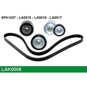 Acquista Kit Cinghie Poly-V da LUCAS LAK0006 a buon mercato per soli 61,29 €