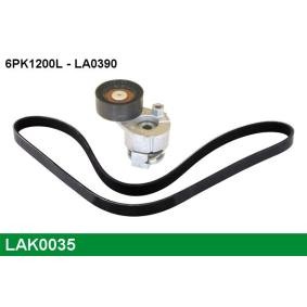 Compre Jogo de correias trapezoidais estriadas da LUCAS LAK0035 a um preço baixo por 40,45 €