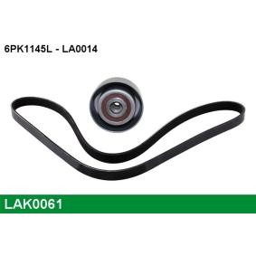 Comprar Juego de correas trapeciales poli V de LUCAS LAK0061 a bajo precio de 76,18 €